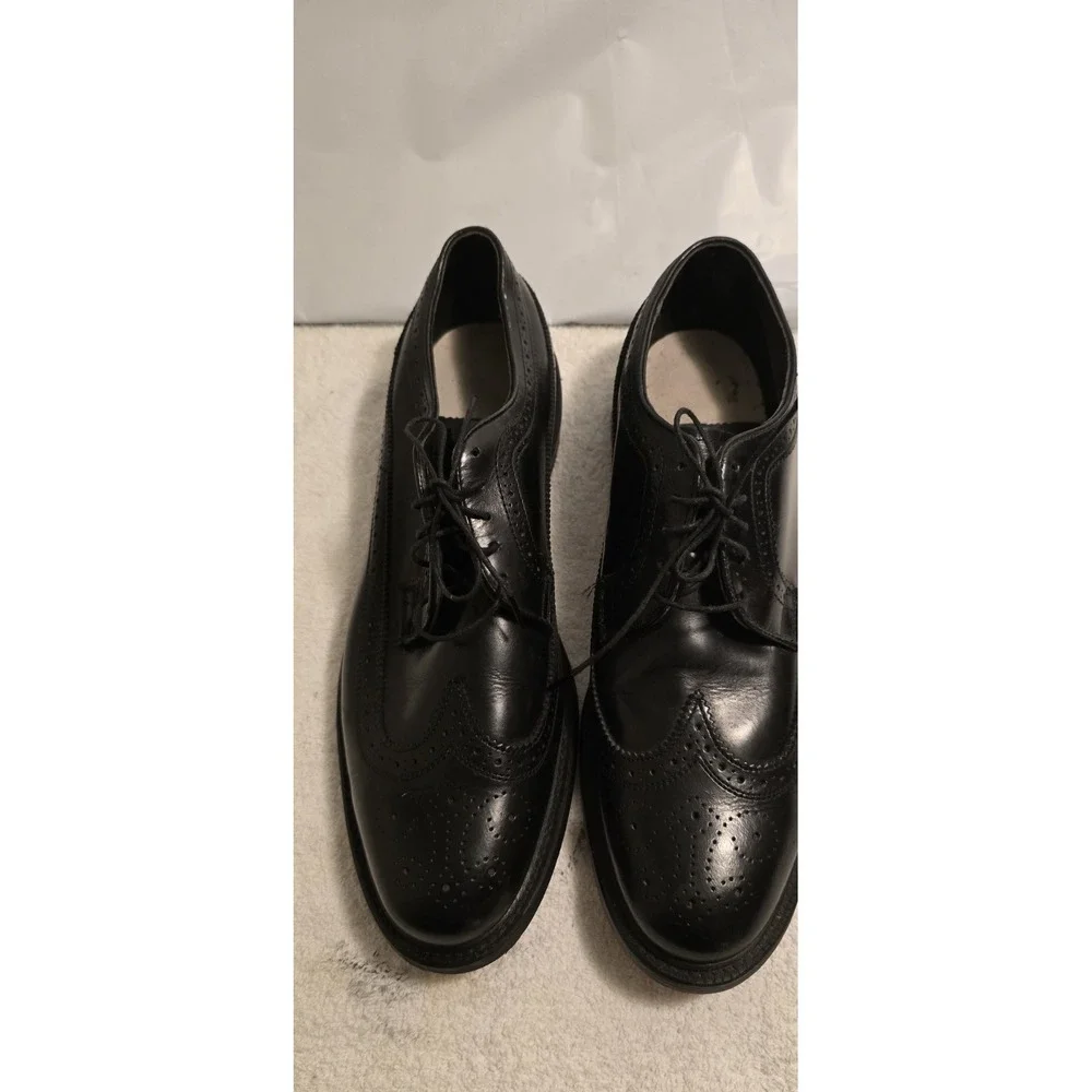 Vintage Biltrite Imperial‎ Dress Shoes Oxford Wingtip Men's 11.5D Leather